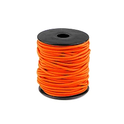 Elastic rotund ø3 mm - Portocaliu neon (25 Metri)