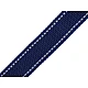 Chingă cu cusătură reflectorizantă, lățime 30 mm - Albastru închis (1 Metru)