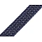 Chingă împletită, lățime 32 mm - Albastru închis (1 Metru)