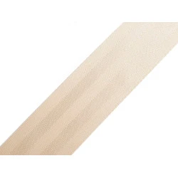 Chingă neteda dublă față, lățime 50 mm - Crem (1 Metru)