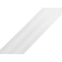 Chingă neteda dublă față, lățime 50 mm - Alb (1 Metru)