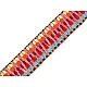 Chingă cu față dublă, lățime 38 mm - Multicolor (1 Metru)