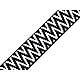 Chingă poliester, față dublă, lățime 38 mm - Maro (1 Metru)