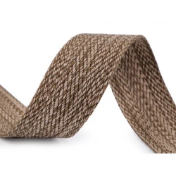 Chingă față dublă, lățime 39 mm - Bej (1 Metru)