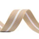 Chingă față dublă, lățime 38 mm - Bej (1 Metru)