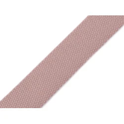 Chingă ba + pes latime 32 mm - Roz vintage (1 Metru)