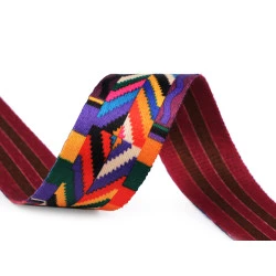 Chingă cu două fețe 38 mm - Multicolor (1 Metru)