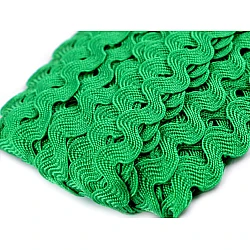 Bandă zig-zag, lățime 5 mm - Verde irlandez (30 Metri)