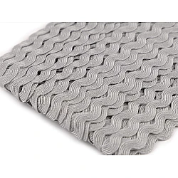 Bandă zig-zag, lățime 5 mm - Gri neutral (30 Metri)