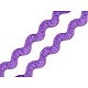 Bandă zig-zag, lățime 5 mm - Roz deschis (30 Metri)