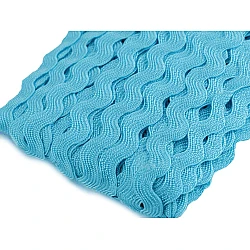 Bandă zig-zag, lățime 5 mm - Baby blue (30 Metri)