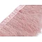 Bandă din pene de barză marabou 12-15 cm - Roz pudrat (1 Bucată)
