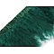 Bandă din pene de barză marabou 12-15 cm - Verde smarald (1 Bucată)