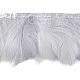 Bandă din pene de gâscă  6-8 cm - Albastru închis (1 Metru)