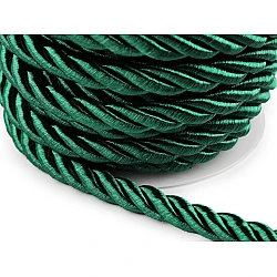 Șnur răsucit, ø10 mm - Verde închis (10 Metri)