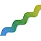 Bandă zig-zag curcubeu, lățime 6 mm - Multicolor (1 Metru)