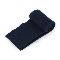 Betelie / bandă tricot elastic,  8x80 cm - Albastru întunecat (1 Bucată)
