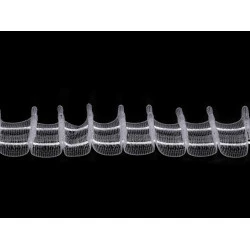 Rejansă perdele lățime 25 mm - Transparent (50 Metri)