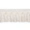 Dantela din bumbac cu franjuri 7 cm - Ecru deschis (1 Metru)