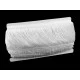 Franjuri lucioase 10 cm - Alb (1 Metru)