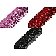 Galon elastic cu paiete 45 mm - Roz deschis (1 Metru)