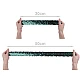 Galon elastic cu paiete 45 mm - Roz deschis (1 Metru)