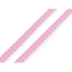 Galon din satin / panglica latime 10 mm - Roz deschis (1 Metru)