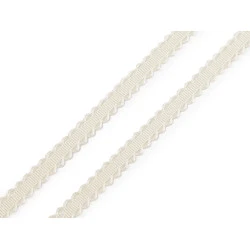 Galon din satin / panglica latime 10 mm - Crem deschis (1 Metru)