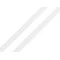 Galon din satin / panglica latime 10 mm - Alb (1 Metru)