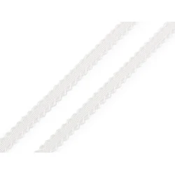 Galon din satin / panglica latime 10 mm - Off white (1 Metru)