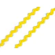 Bandă zig-zag 3,5 mm - Verde irlandez (28 Metri)