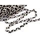 Galon impletit cu paiete mici, latime 10 mm - Gri deschis (1 Metru)
