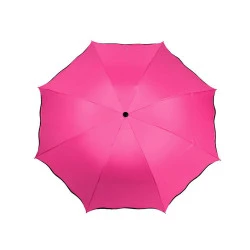 Umbrelă pliabilă femei magic - Roz zmeură (1 Bucată)
