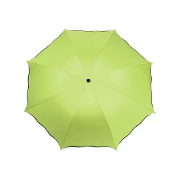 Umbrelă pliabilă femei magic - Verde deschis (1 Bucată)