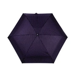 Umbrelă mini pliabilă pentru femei - Albastru închis (1 Bucată)