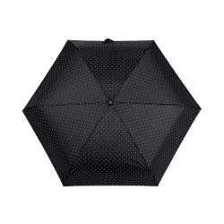 Umbrelă mini pliabilă pentru femei - Negru (1 Bucată)