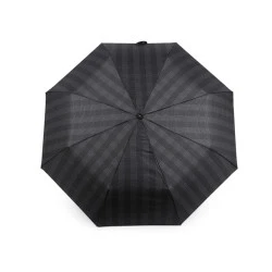 Umbrelă automata pliabilă pentru bărbați - Gri neutral (1 Bucată)