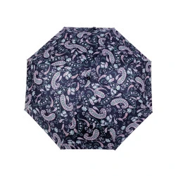 Mini umbrelă pliabilă pentru femei - Albastru închis (1 Bucată)