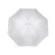 Umbrela de nunta din dantela - Alb (1 Bucată)