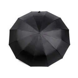 Umbrelă automata pliabilă pentru bărbați - Negru (1 Bucată)