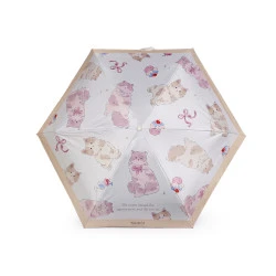 Umbrelă mini pliabilă pentru copii - Bej deschis (1 Bucată)