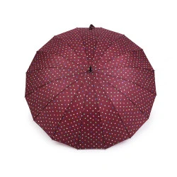 Umbrelă clasică de familie - Vișiniu (1 Bucată)