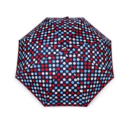 Umbrelă mini pliabilă pentru femei - Albastru închis (1 Bucată)