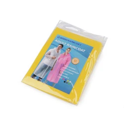 Pelerină de ploaie pentru adulți - Galben (1 Bucată)