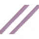 Dantelă bumbac croşetată, lățime 12 mm - Mov lavandă (5 Metri)