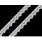 Dantela cu paiete latime 14 mm - Off white (1 Metru)