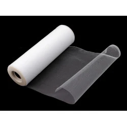 Tul decorativ, 22 cm - Alb (1 Metru)