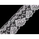 Dantela din nailon latime 70 mm - Alb (1 Metru)