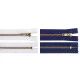 Fermoar metalic no 5 lungime 18 cm (blugi) - Alb (1 Bucată) Fermoar metalic no 5 lungime 18 cm (blugi) - Alb (1 Bucată)
