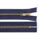 Fermoar metalic no 5 lungime 16 cm (blugi) - Albastru închis (25 Bucăți)